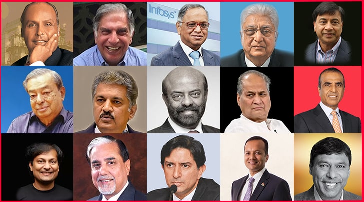 A Comprehensive List of India’s Top 30 Business Leaders